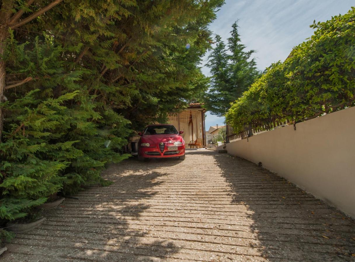D&P House Villa Chrisi Ammoudia Exteriör bild